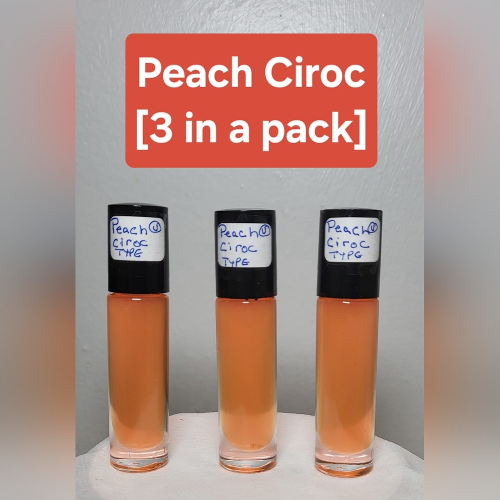 Peach Ciroc (U) Type - 1/3 Oz. Scented Body Oil (3pk) - Picture 1 of 3